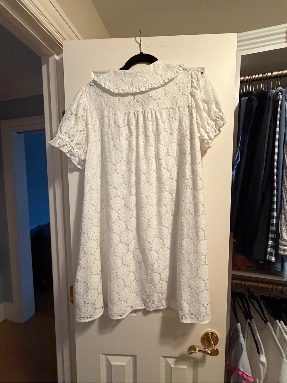 Pilcro Keira Lace Mini Dress SZ M - Picture 8 of 8